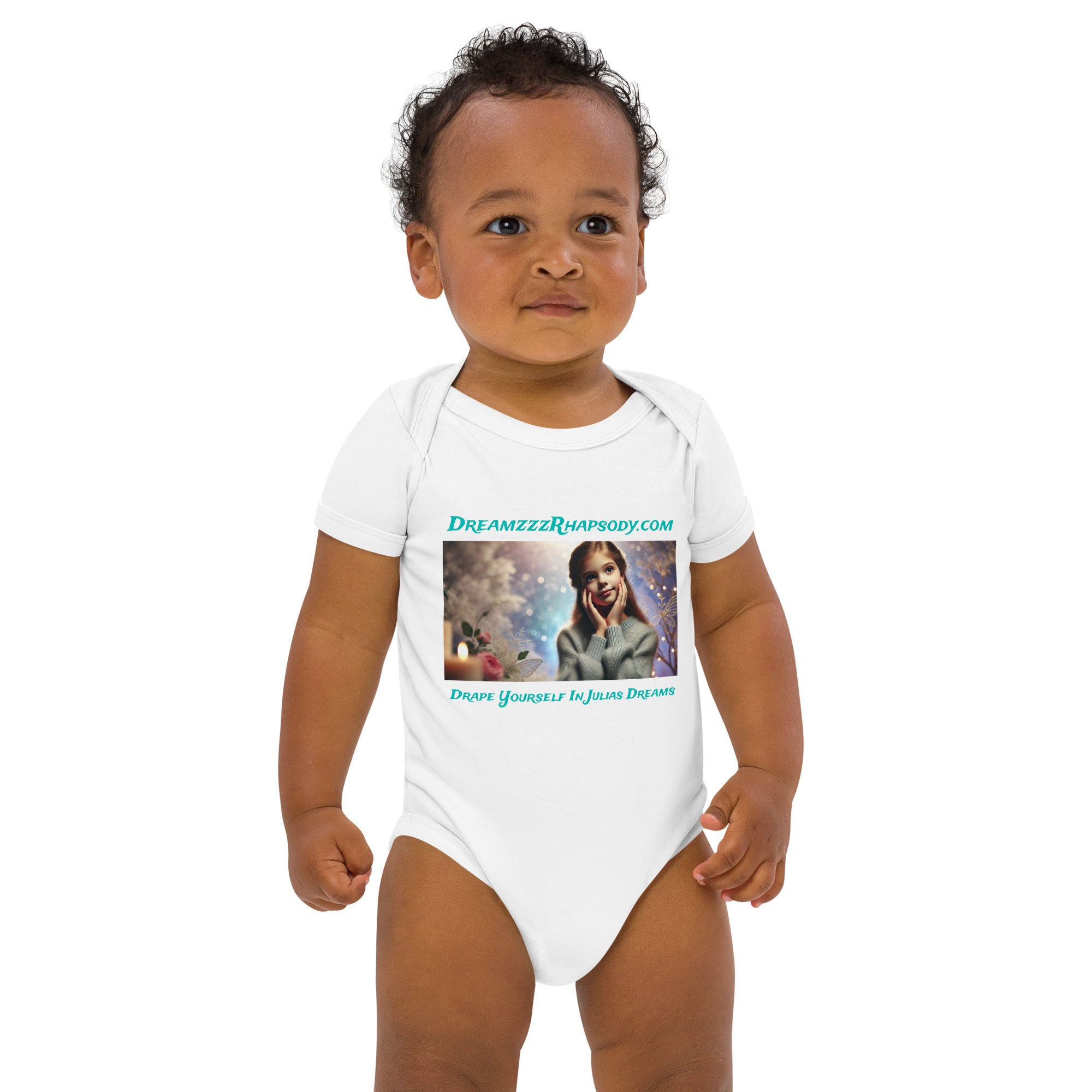 Organic cotton baby bodysuit